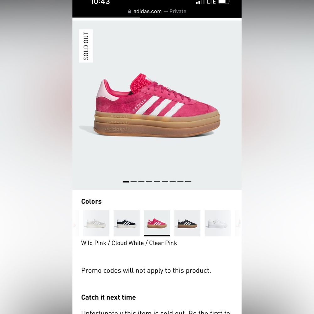 Gazelle bold platform